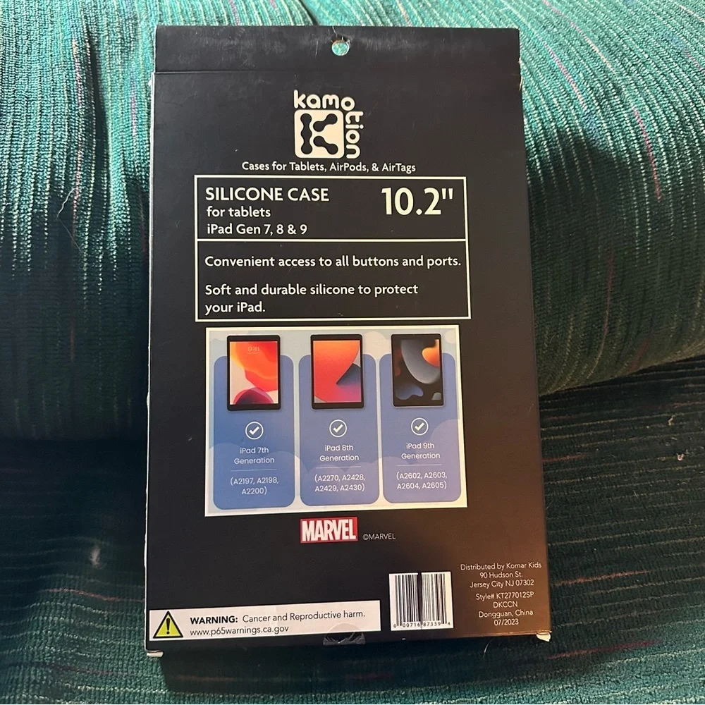 Marvel Spiderman Silvone Case Design For IPad 10.2 I (7,8,9)